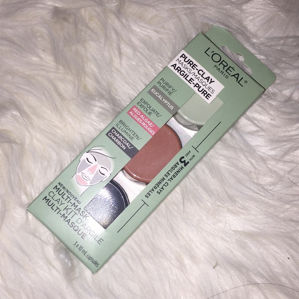 L’Oréal Paris Pure-Clay masks